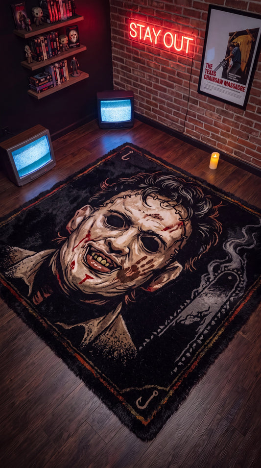 Leatherface Horror Carpet